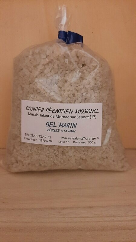 Sel marin sachet de 500gr