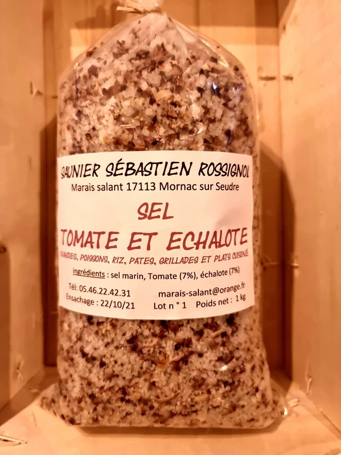 Sel Tomate Echalote sachet de 1kg