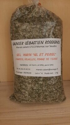 Sel "ail et persil" sachet de 1kg