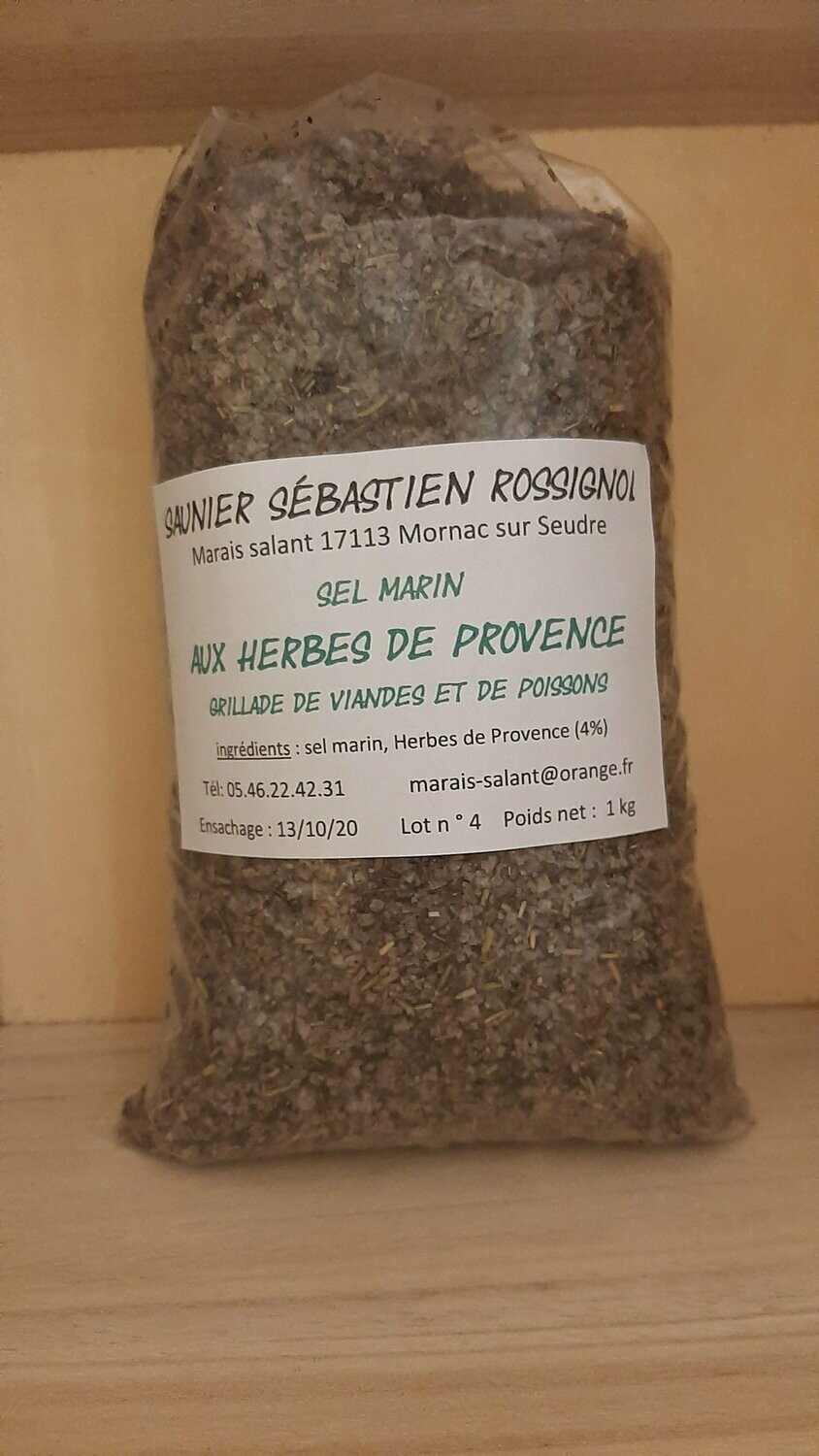 Sel "herbes de Provences" sachet de 1kg