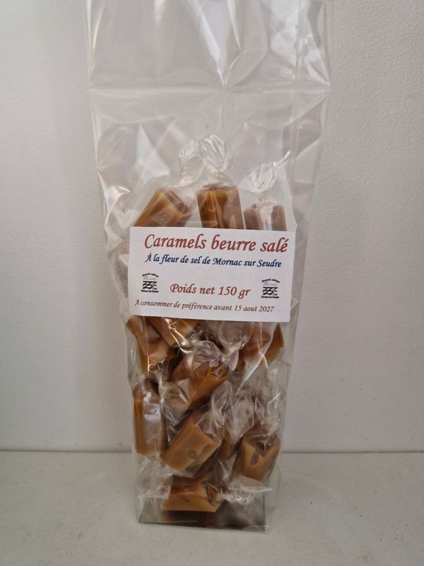 caramel à la fleur de sel de Mornac sur Seudre 150gr