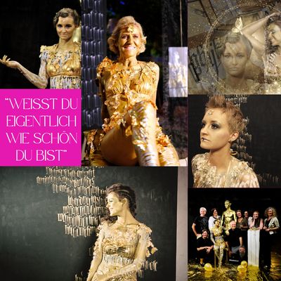 ✨GUTSCHEIN für "Weisst du eigentlich, wie schön du bist" - Bodypainting "GOLDENES KIND" Tagesevent