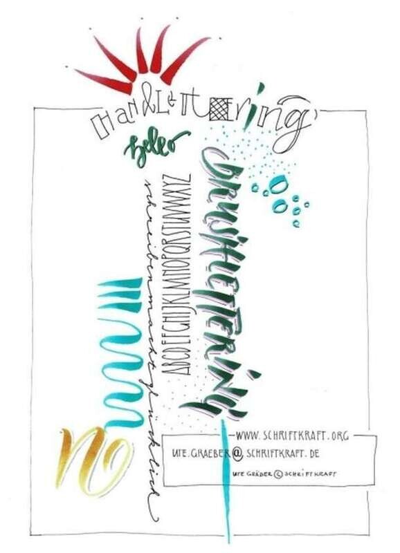 Aller Anfang ist schön - Handlettering mit Ute Aller Anfang ist schön - Handlettering mit Ute
