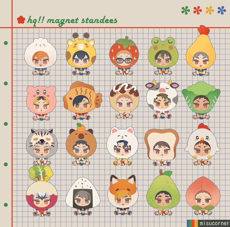 Haikyuu Magnet Standees