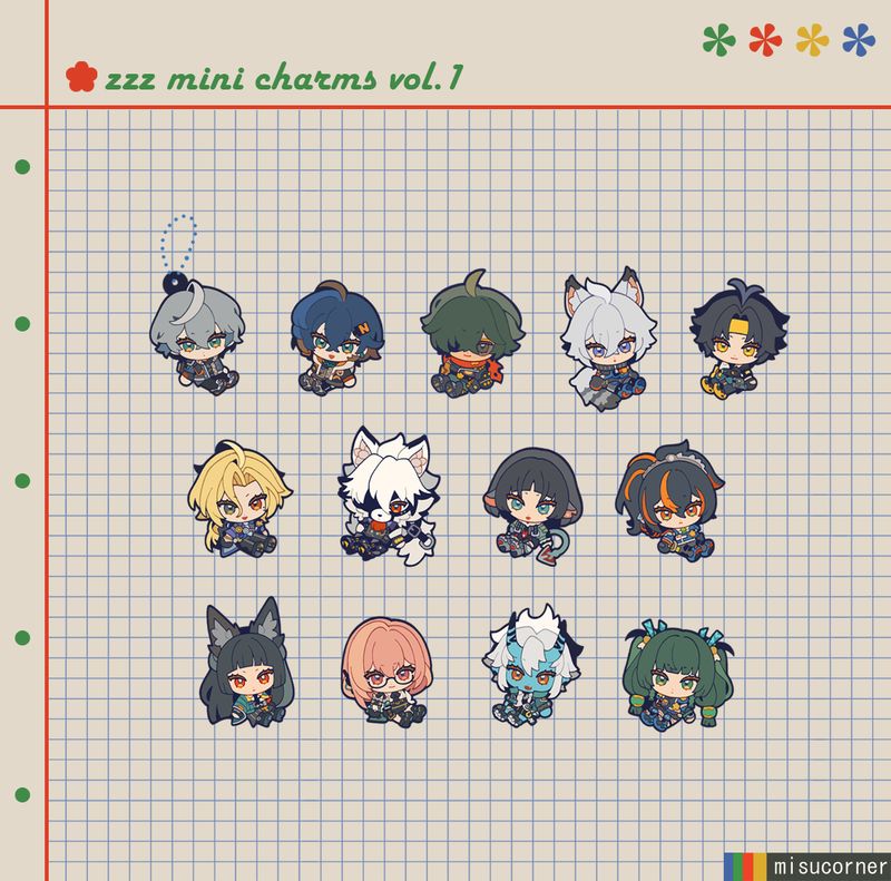 ZZZ Mini Charms Vol. 1