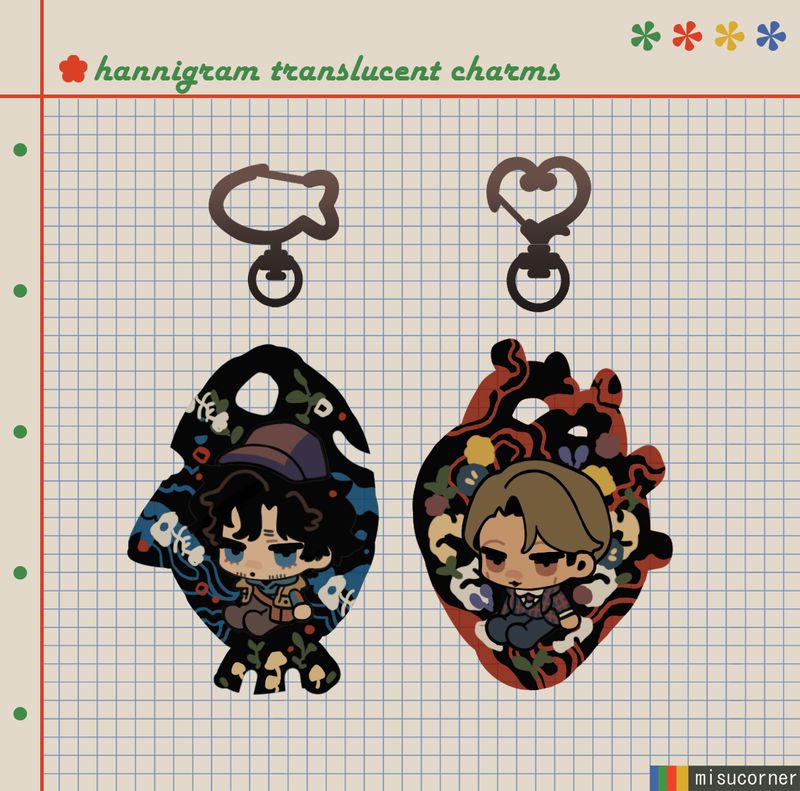 Hannigram Translucent Charms