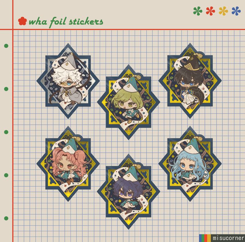 Witch Hat Atelier Foil Stickers