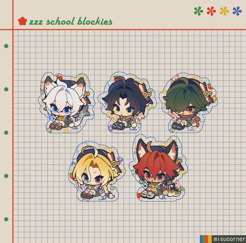 ZZZ School Blockies