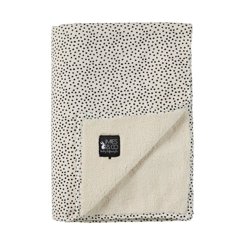 Mies & Co Dekentje Soft Teddy Cozy Dots