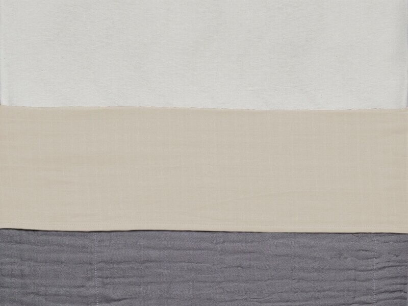 Laken Wieg Wrinkled - Nougat
