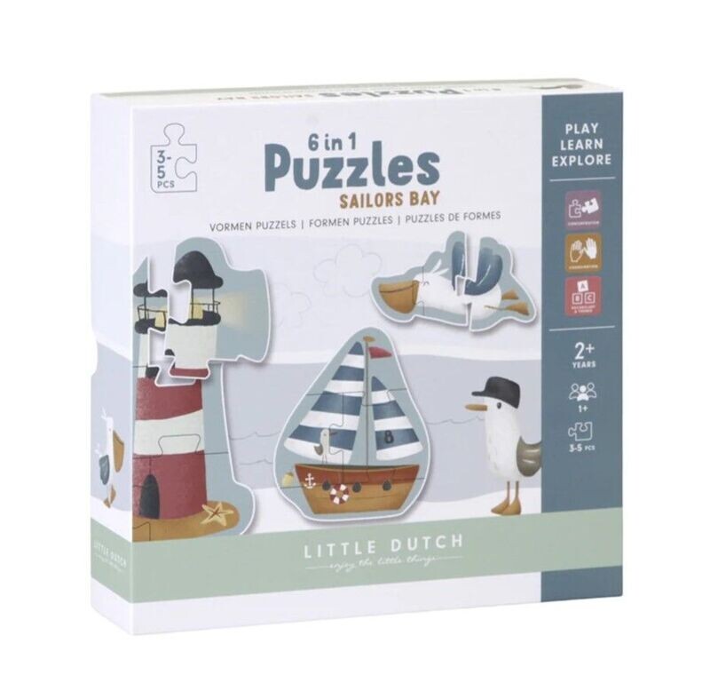 Vormenpuzzels Sailors Bay