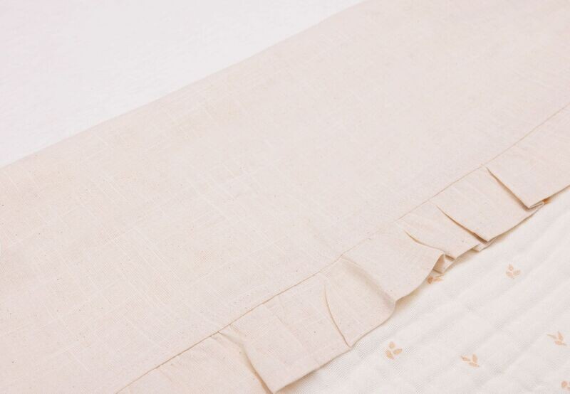 Laken Wieg Ruffle Jollein Laken Wieg Ruffle Jollein