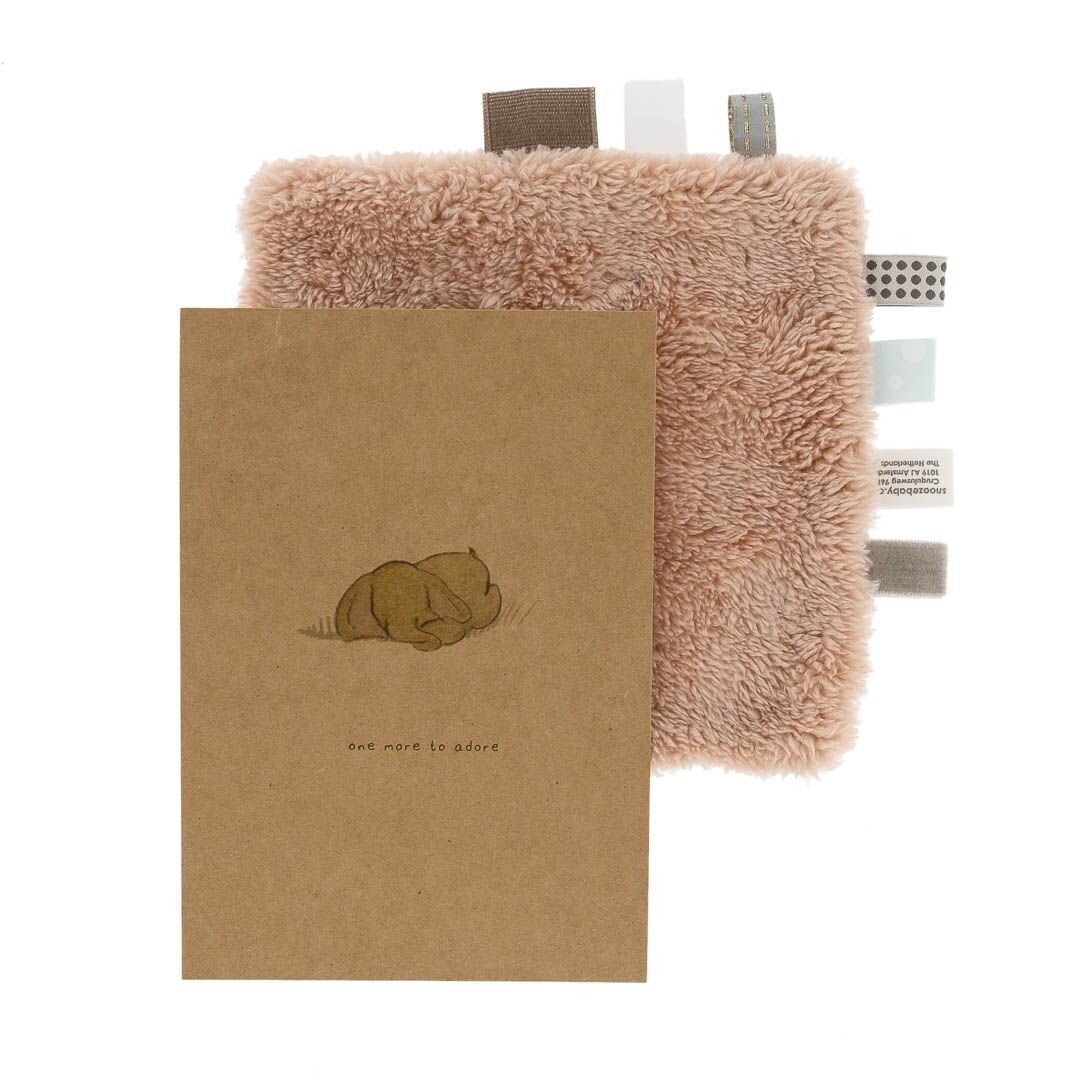 Knuffeldoek Sweet Dreaming met kaartje