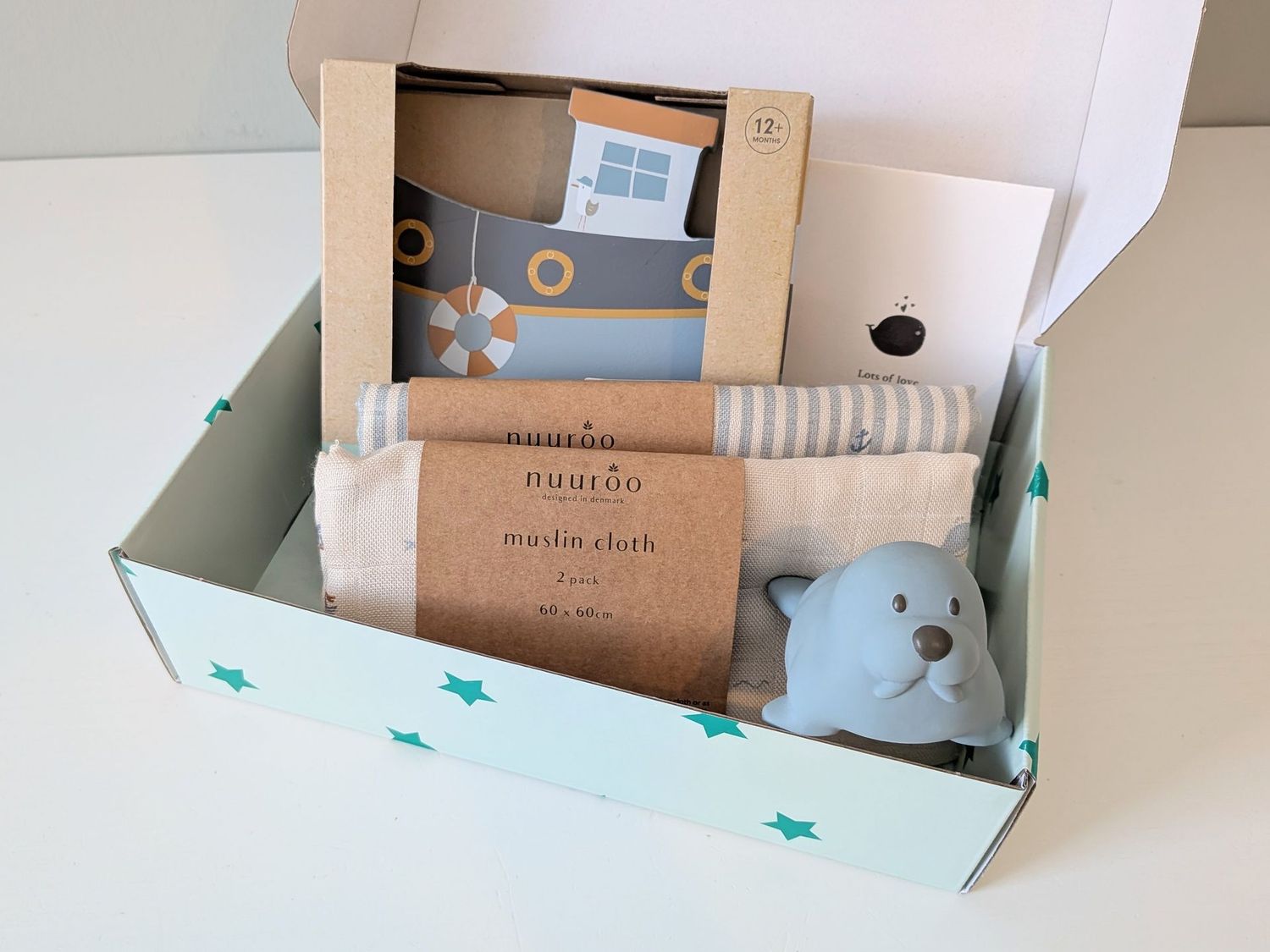 Maritiem Kraamcadeau Ahoy, Little Sailor!