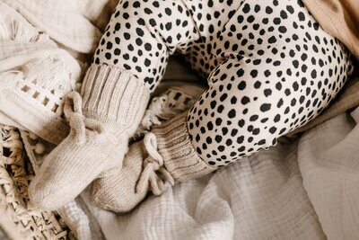 Merino Wol Slofjes - Sand