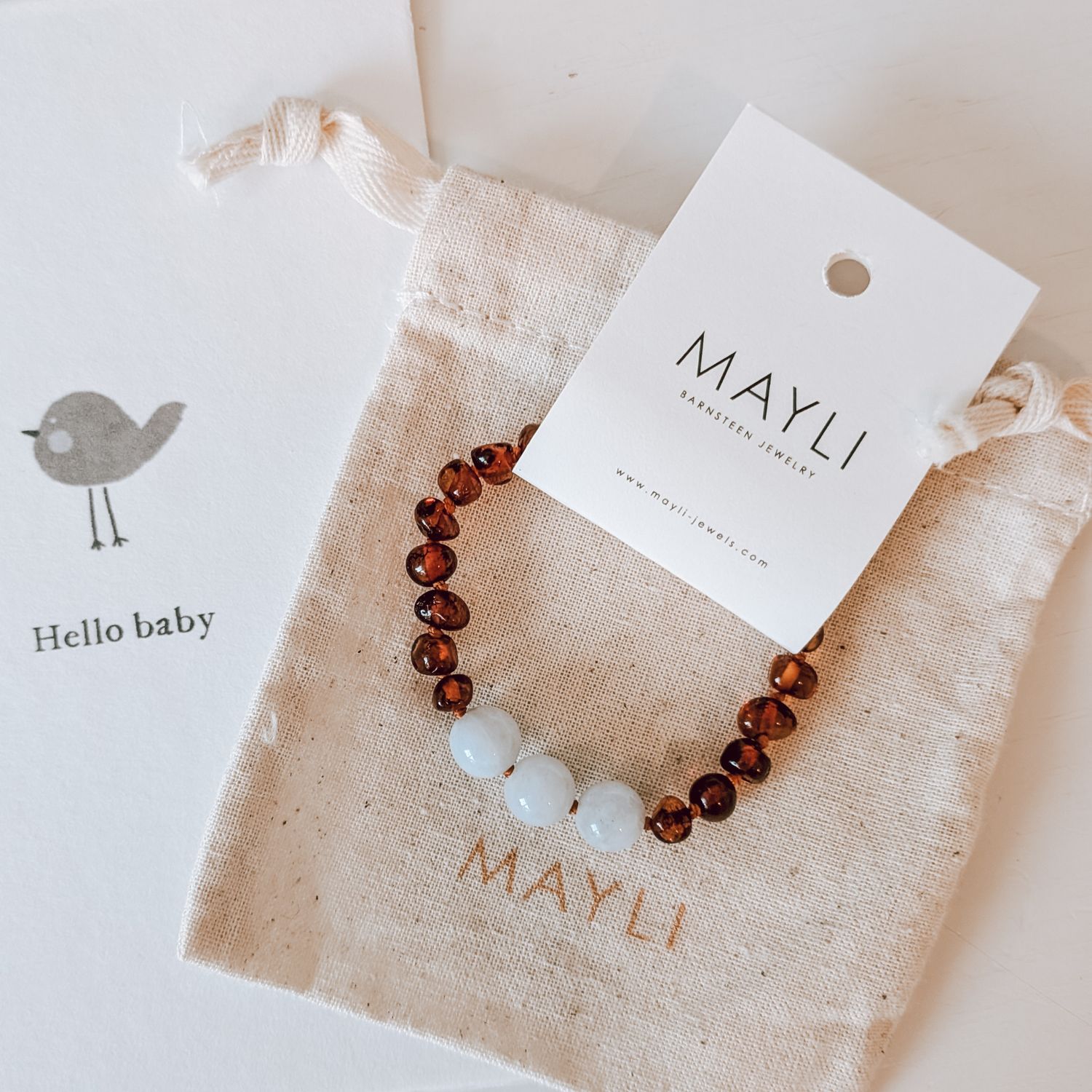 Dreumes Armbandje Barnsteen - Balance Dreumes Armbandje Barnsteen - Balance