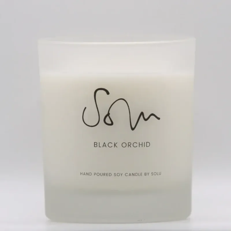Black Orchid Soy Wax Candle 125g
