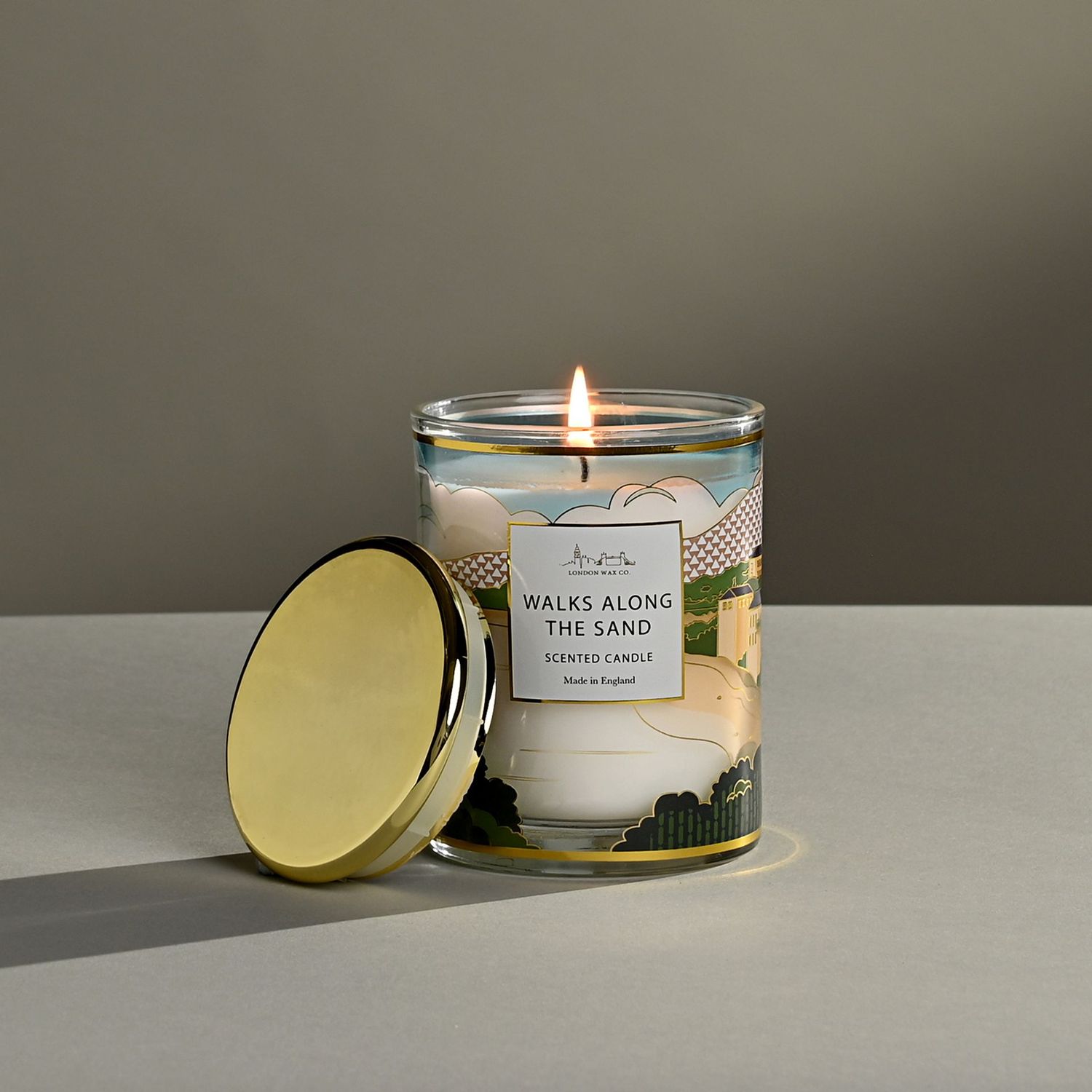 The London Wax Company Walks Along The Sand 1 Wick Candle 227g