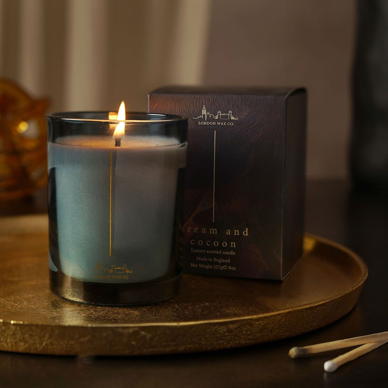 The London Wax Company Dream & Cocoon Boxed Candle 227g