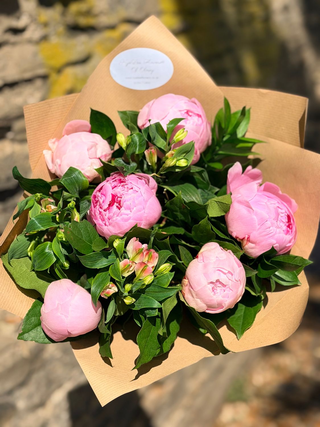 Peony bouquet (seasonal) Peony bouquet (seasonal)