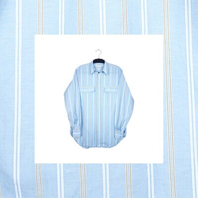 Vintage Striped Long Sleeve Shirt | S