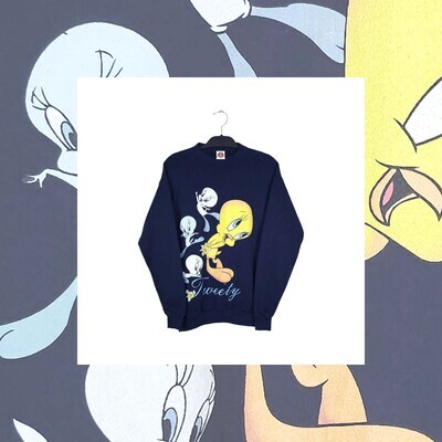 US Vintage Looney Tunes Tweety Sweatshirt | S
