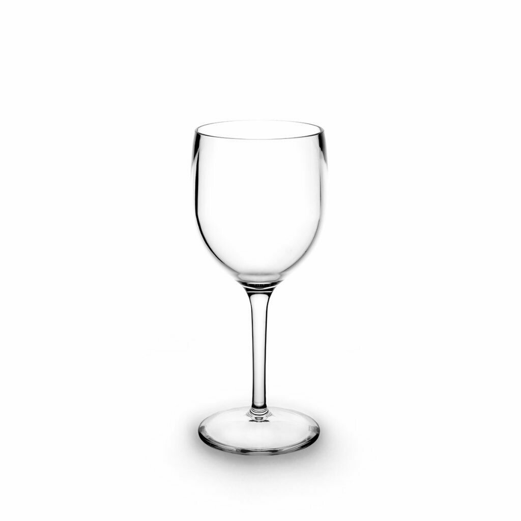 Copo de Pé Água/Vinho 20 cl Transparente