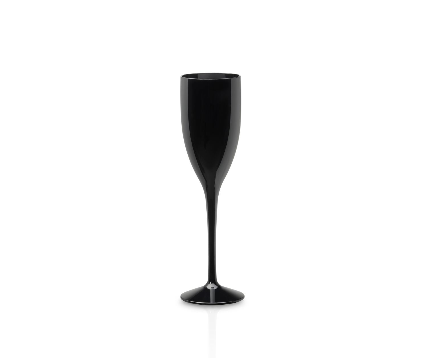Flute Champagne 15cl Preto