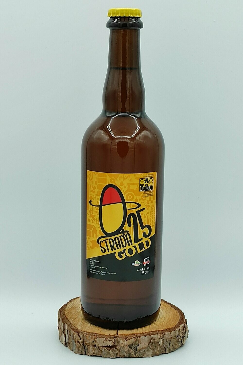 Strada 25 Gold bottiglia 33 cl
