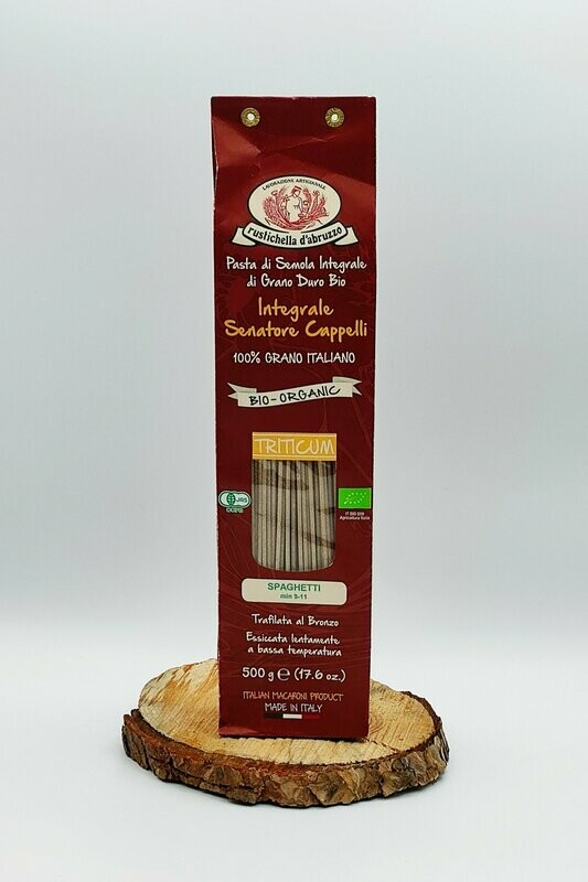 Pasta di Semola Integrale Senatore Cappelli Bio Spaghetti 500 gr