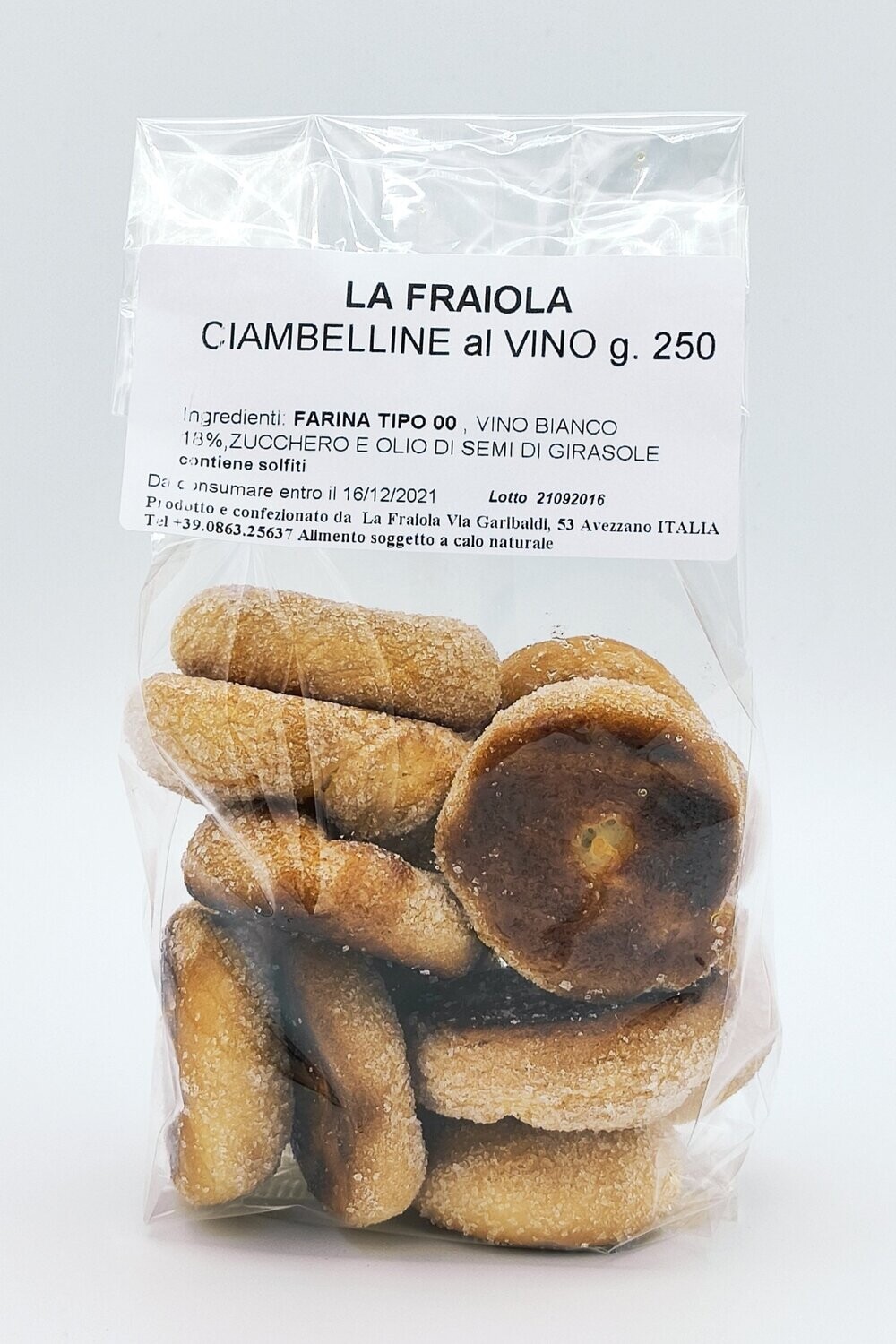 Ciambelline al Vino 250 gr