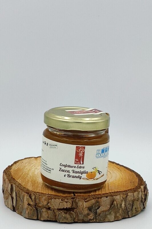 Confettura Extra Zucca Vaniglia e Brandy 100 gr