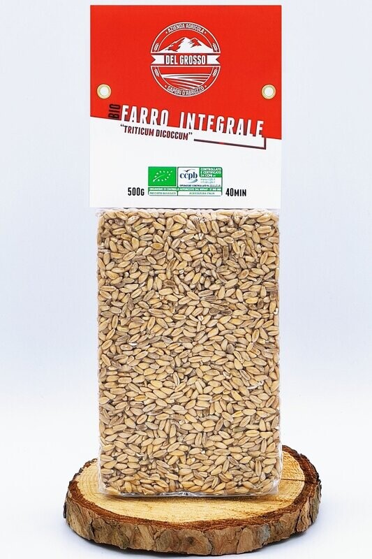 Farro Integrale Biologico 500 gr