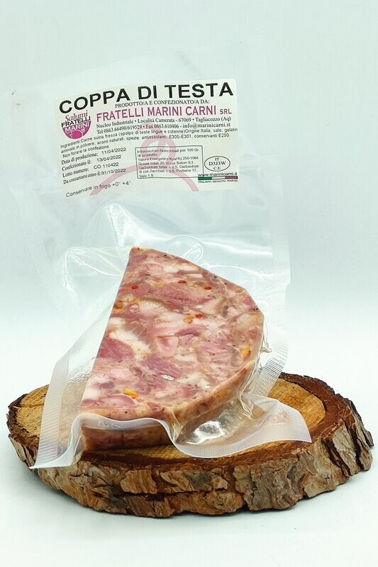 Coppa di Testa a fetta 250 gr circa