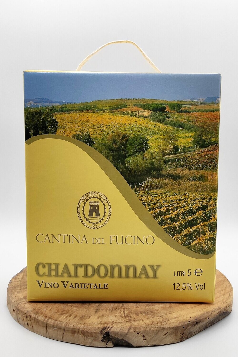 Confezione Bianco Chardonnay da 5 Lt Bag in Box