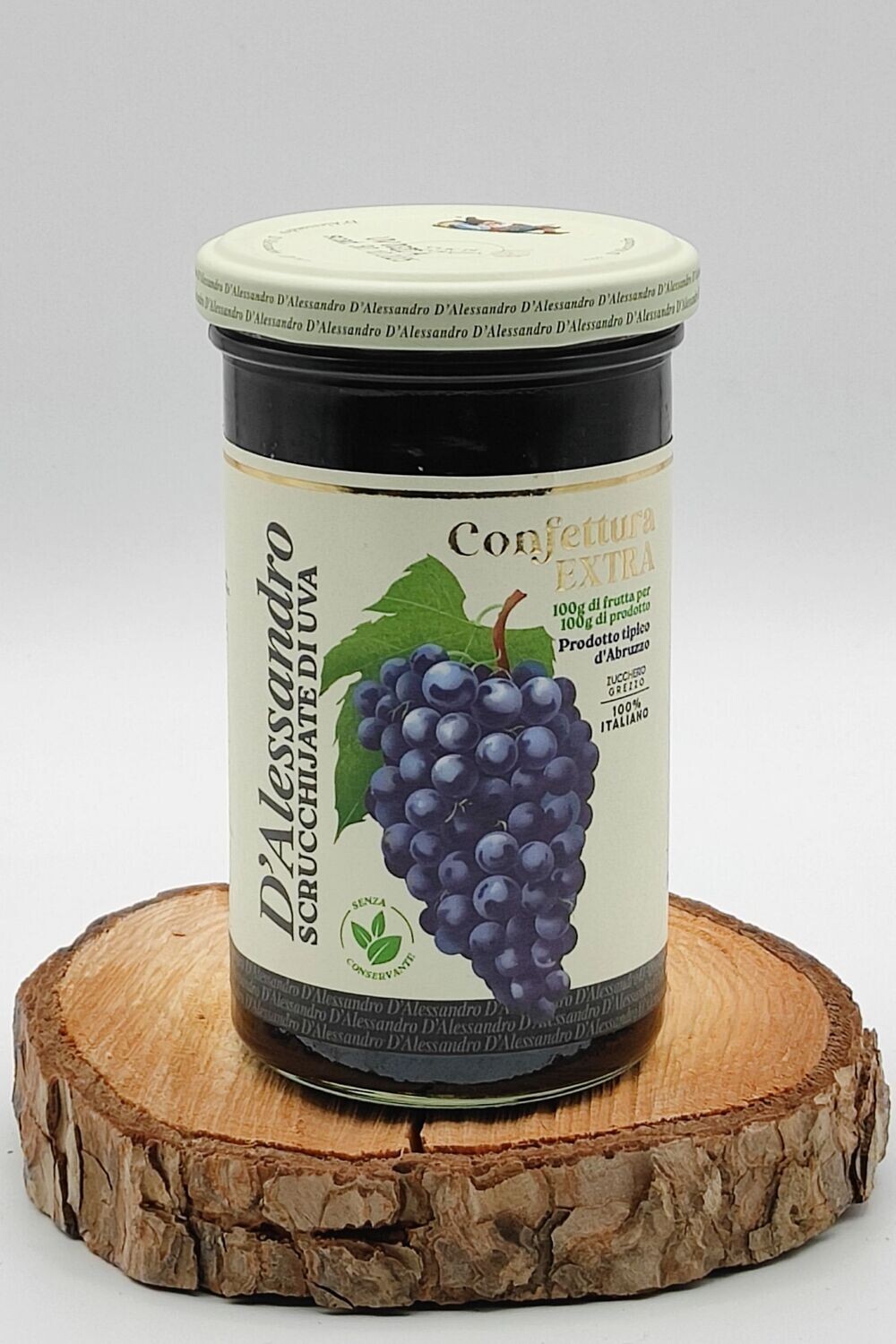 Confettura Extra di Uva Nera – La Scrucchijate 310 gr