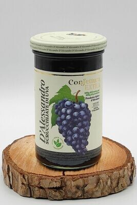 Confettura Extra di Uva Nera – La Scrucchijate 310 gr