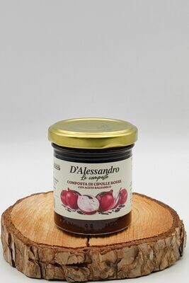 Composta di Cipolle rosse con aceto balsamico 110 gr