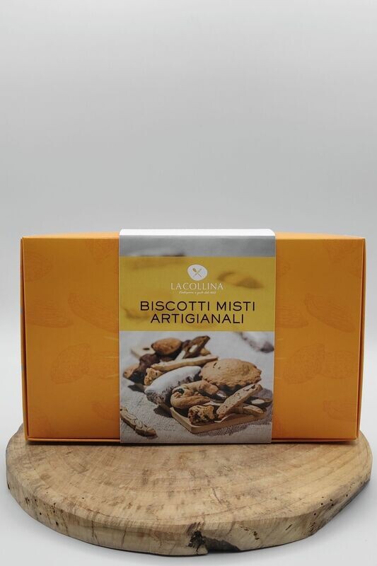 Scatola di Biscotti Misti Artigianali – Box 300 gr