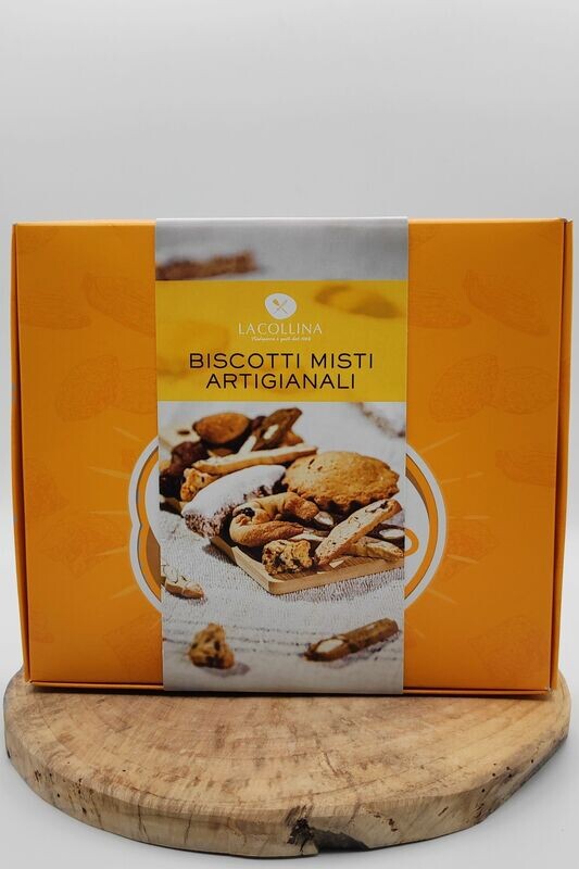 Scatola di Biscotti Misti Artigianali – Box 450 gr