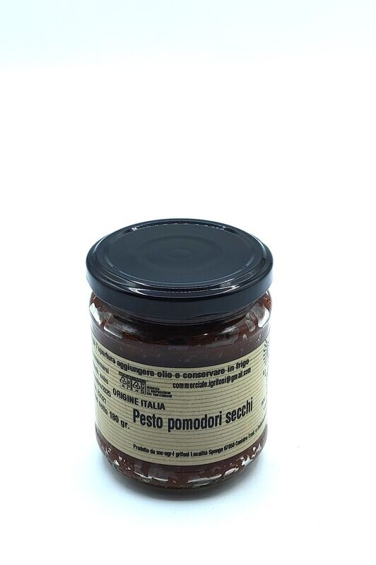 Pesto di pomodori secchi g 180