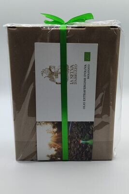 Olio Extra Vergine di Oliva Biologico la Selva Bag in Box 3 Litri