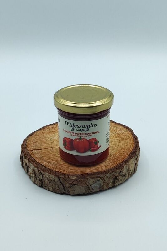 Composta di peperoni rossi 110 gr