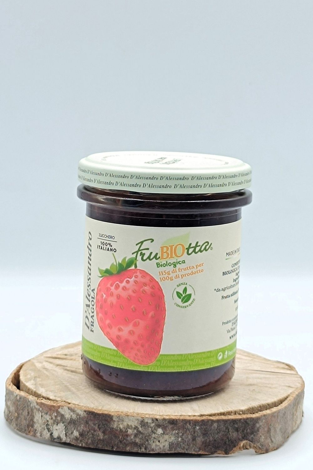 Confettura Extra di Fragole – Biologica - 230 gr Confettura Extra di Fragole – Biologica - 230 gr