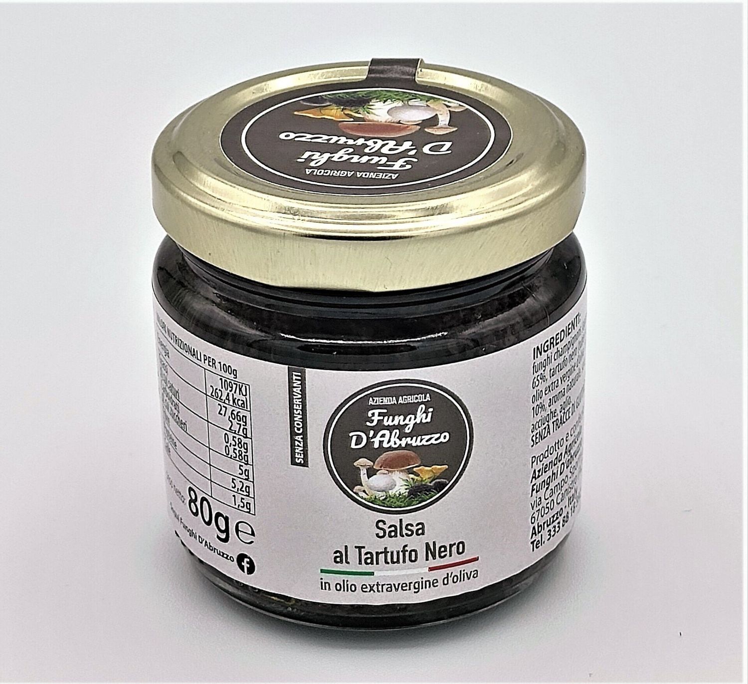 Salsa al Tartufo Nero 80 gr