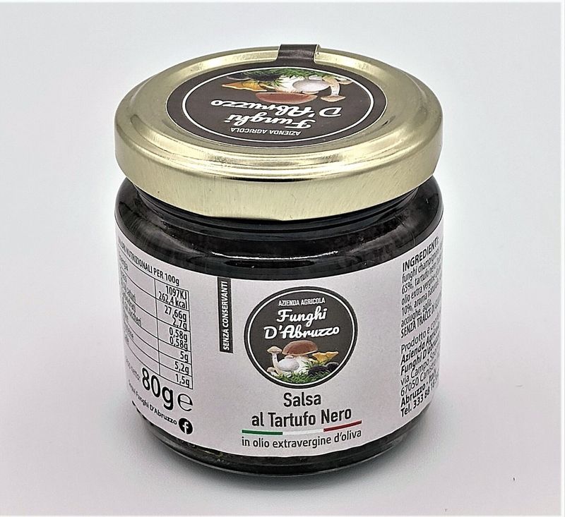 Salsa al Tartufo Nero 80 gr