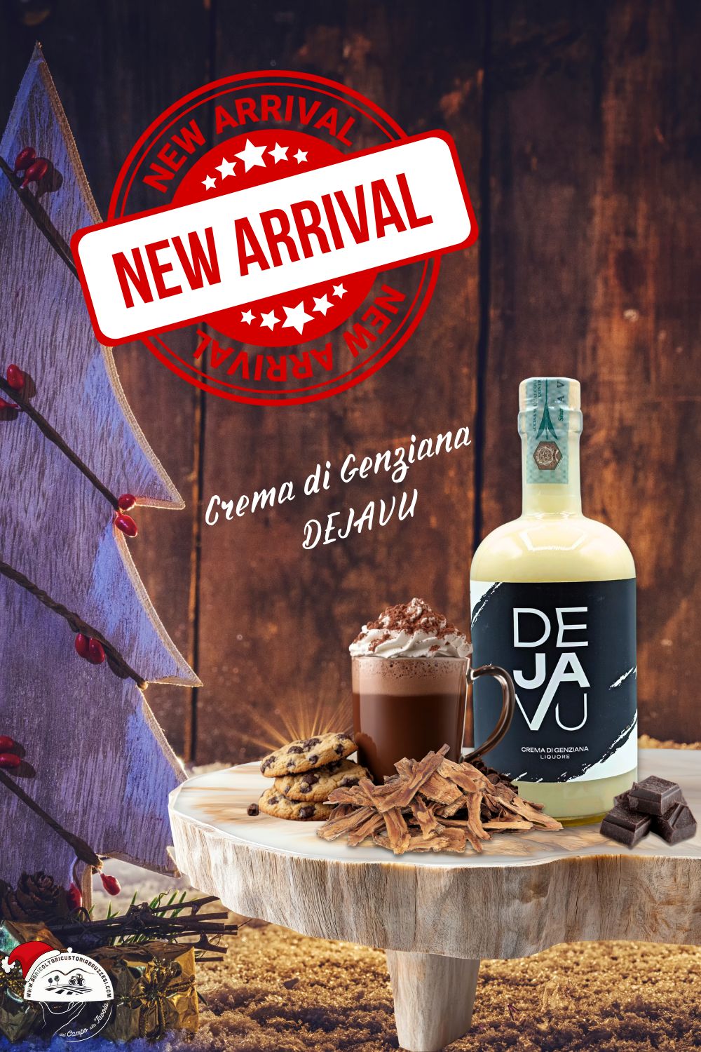 Genziana in crema - 50 cl - in Versione "CHRISTMAS GIFT"