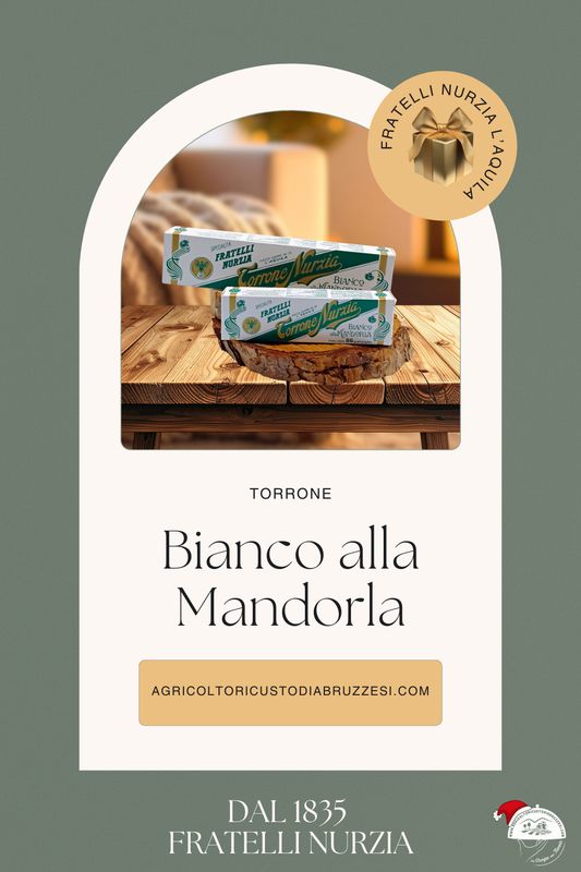 Torrone 86 g/ 220 g Bianco alla Mandorla in Versione "CHRISTMAS GIFT"