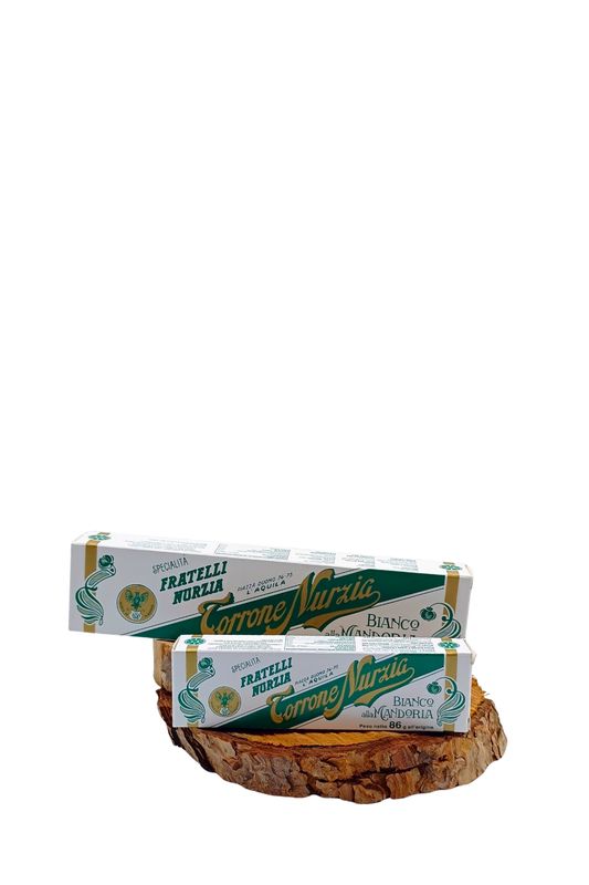 Torrone Bianco alla Mandorla - 86 g / 220 gr