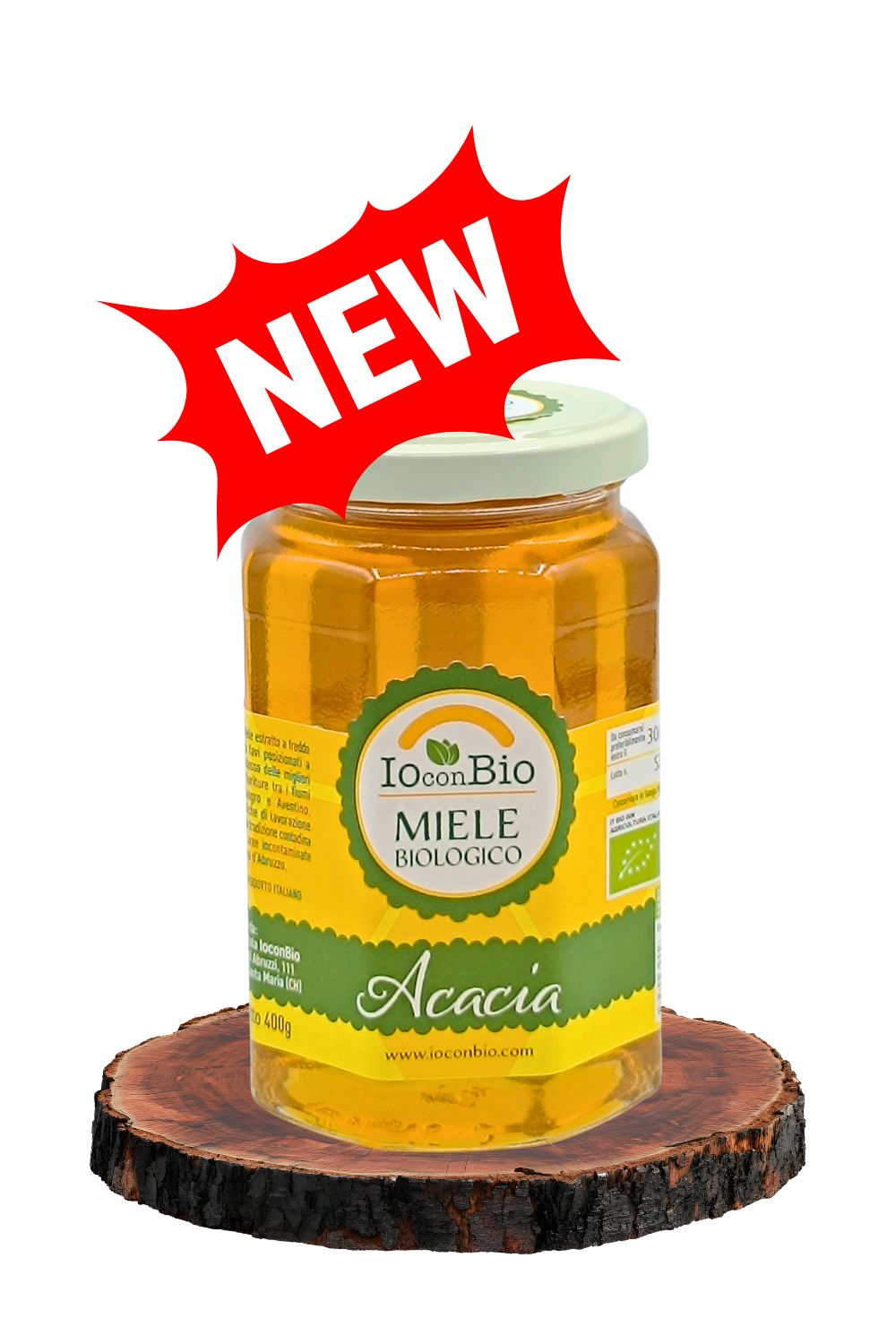 Miele di Acacia - BIOLOGICO - 400 gr